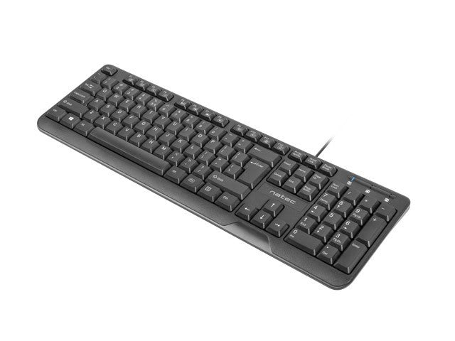 Tastatură Trout Slim 1.8m Neagră USB