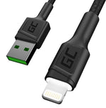 Cablu GC Ray USB - Lightning 120 cm, iluminare de fundal LED