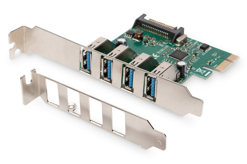 Placă/controler de expansiune PCI Express USB 3.0, 4xUSB 3.0, Chipset: VL805