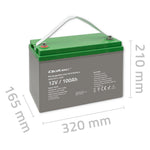 Acumulator AGM | 12V | 100Ah | max. 30A