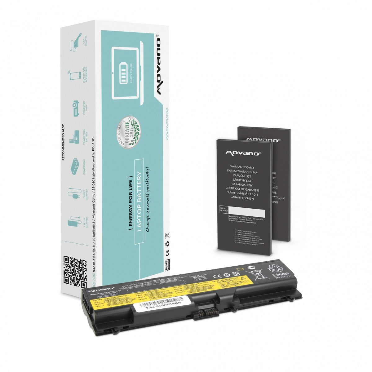Baterie 42T4795 pentru Lenovo ThinkPad T410 T420 T510 - 4400 mAh (48 Wh)