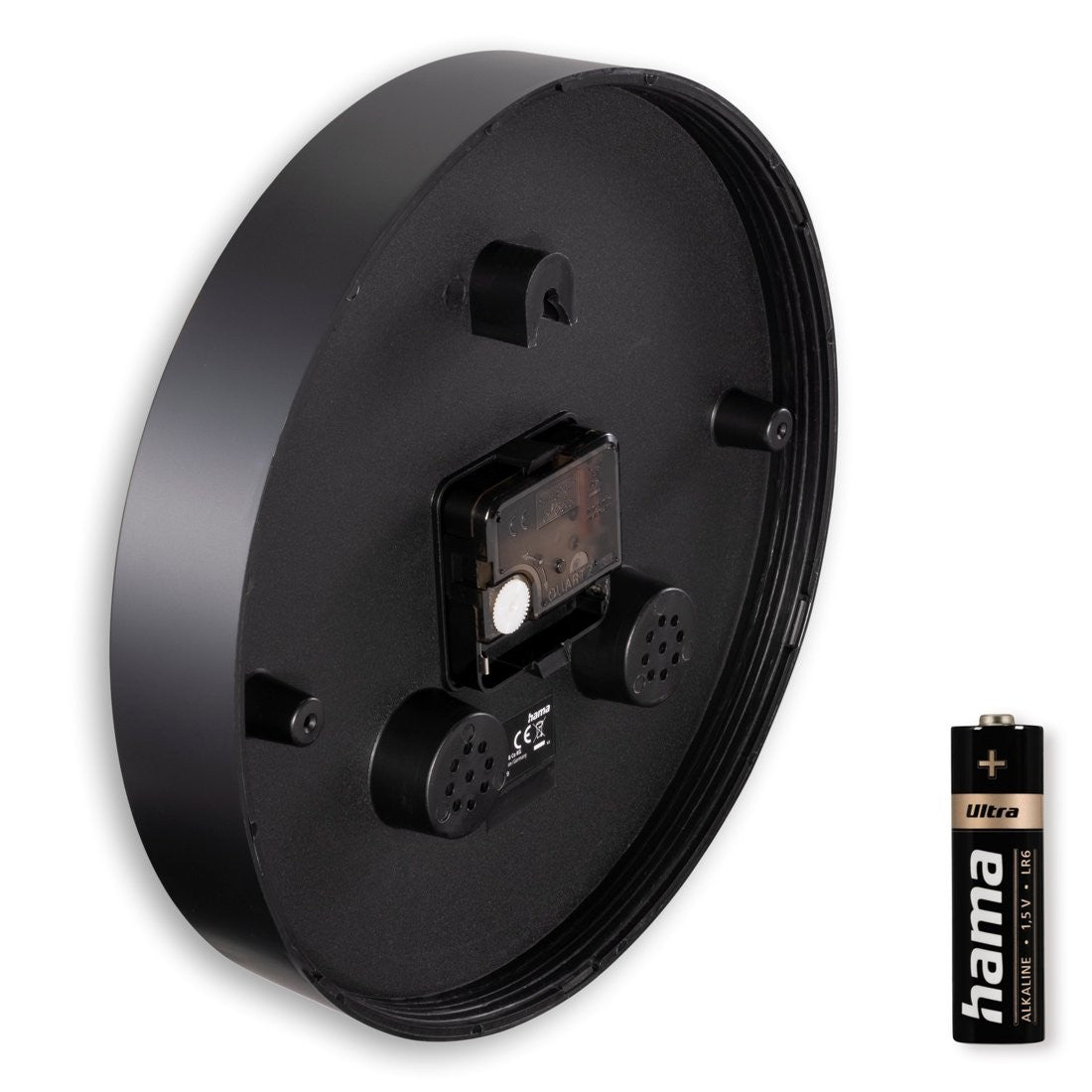 Ceas de perete Elba 25cm negru