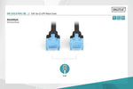 Cablu de conectare U/UTP cat.5e PVC 0.5m negru
