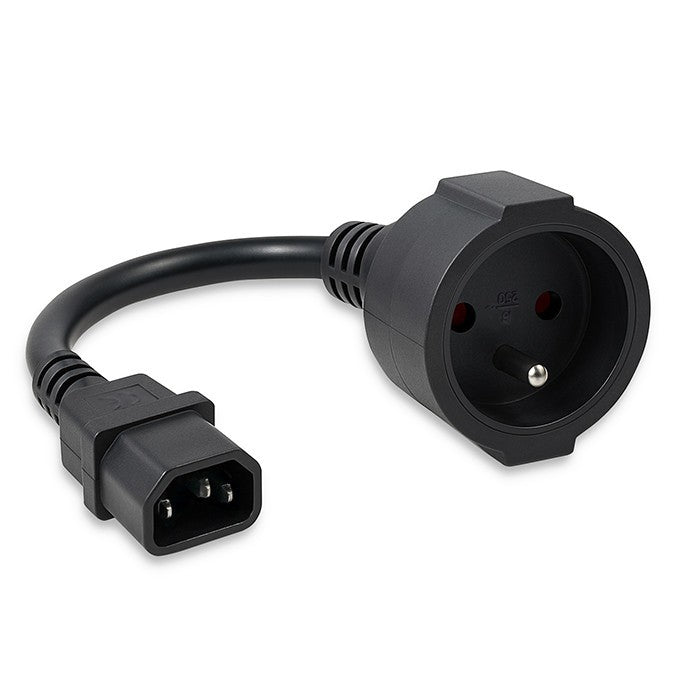 Adaptor IEC 320 C14 / FRANCEZĂ | 0,15 m