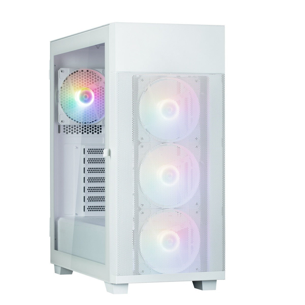 Ventilatoare Obudowa S5 NEO Mid Tower ATX alb, FRGB, x4
