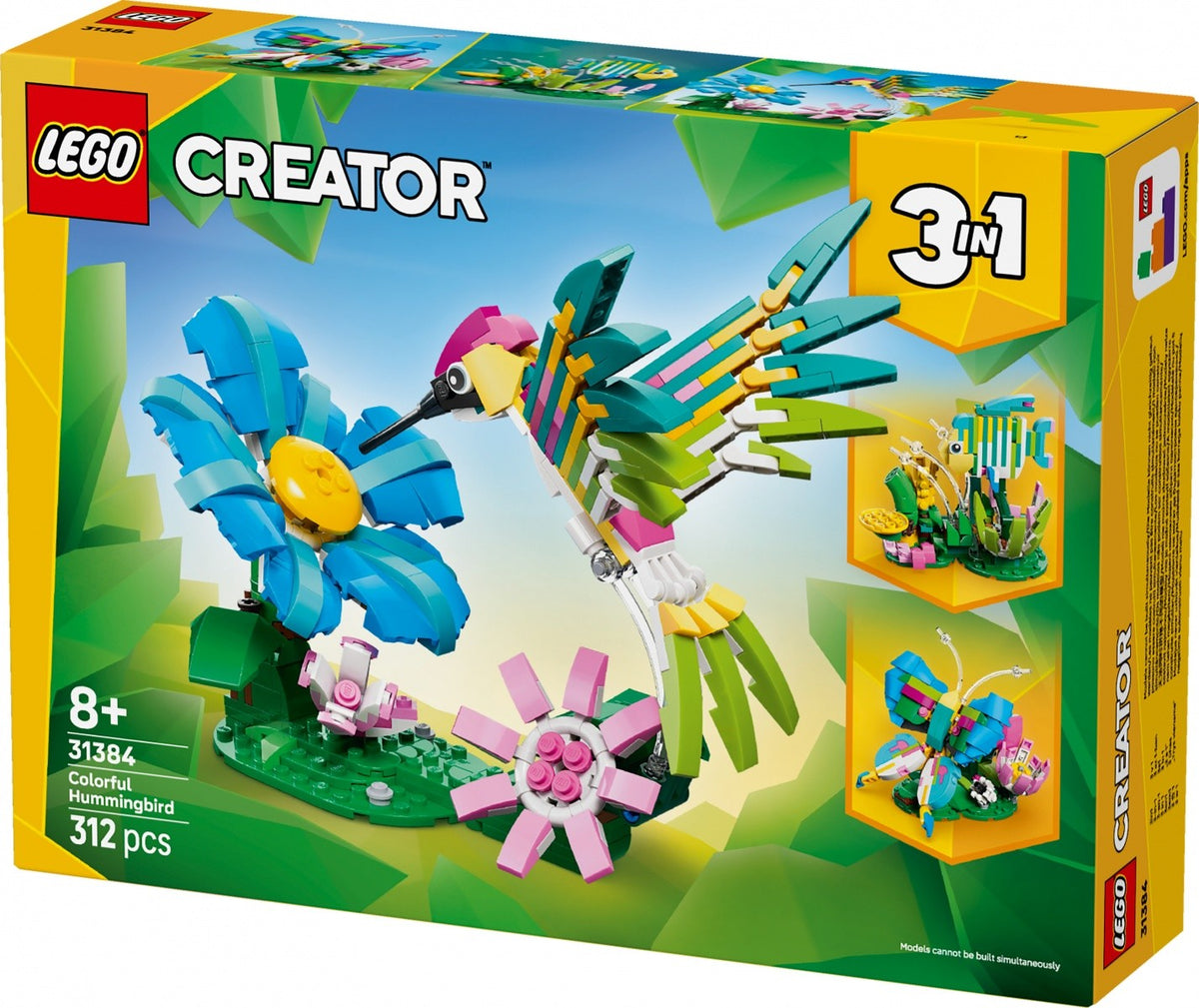 Creator 31384 Animale sălbatice: Colibri colorat