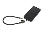 Cablu USB-C M/M cu șnur/breloc 0.3M 240W Negru