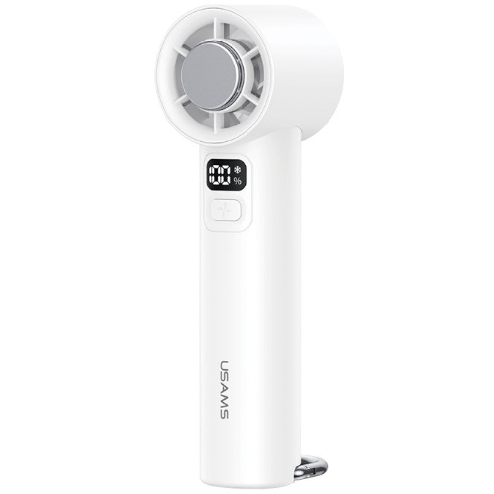 Ventilator de mână cu răcire cu gheață 2000mAh, alb