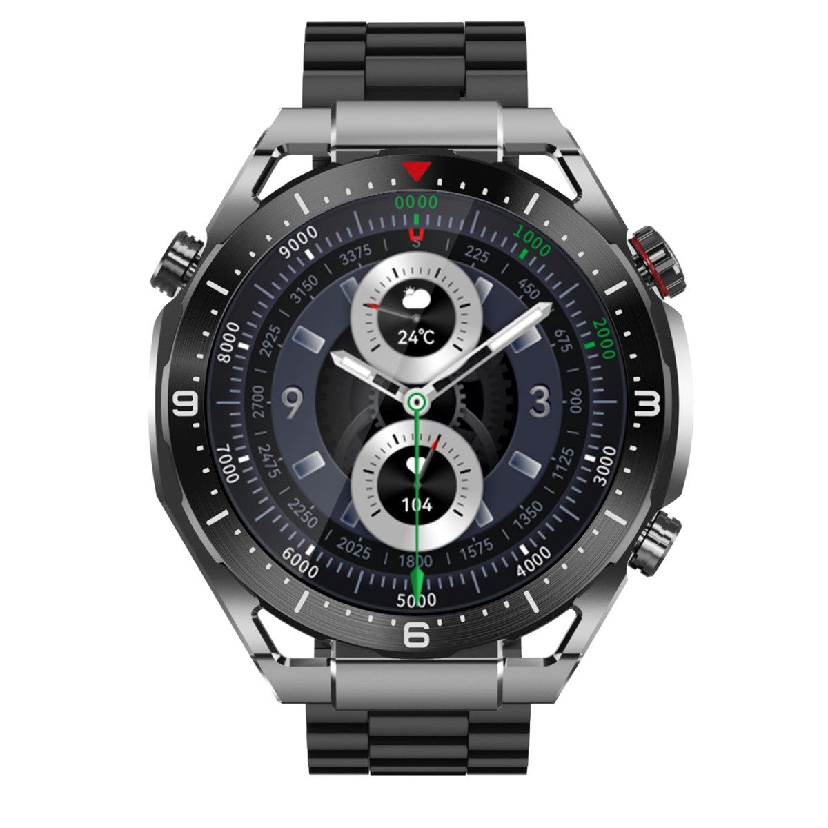 Ceas inteligent EW01 negru