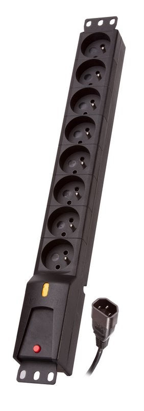 Prelungitor de prize LZRM 810 BW IEC 320, PDU, 3,0 m