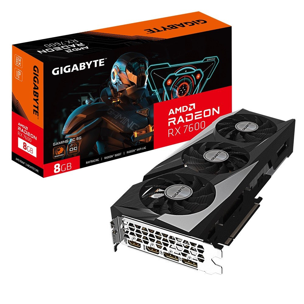 Placă grafică Radeon RX 7600 Gaming OC 8G GDDR6 128bit 2DP/2HDMI