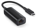 Adaptor de rețea Gigabit USB-C din aluminiu CB-A30 10/100/1000 Mbps RJ45 | 1 Gbps | USB 3.0 Tip C | LED-uri