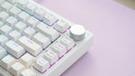 Tastatură magnetică RGB ASTRAL White OUTEMU, culoarea jad alb