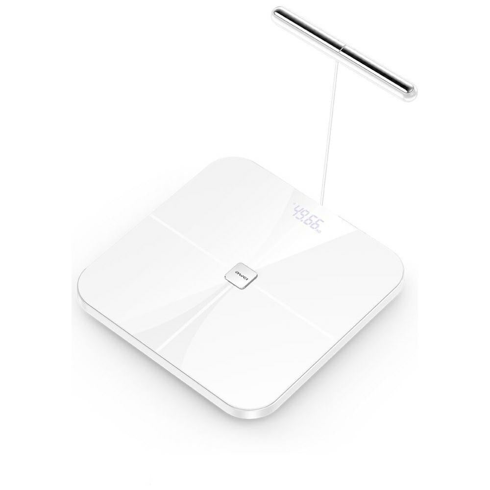 Cântar corporal multifuncțional SS1 Bluetooth 5.0, alb