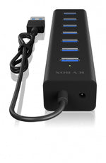 IB-HUB1700-U3 Hub USB cu 7 porturi + sursă de alimentare