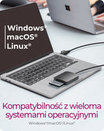 Cititor de carduri CF, TF, SD, microSD, Tip C+A, IB-CR302-CU3