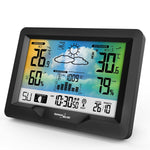 Stație meteo wireless GB540N cu indicator de confort, măsurare umiditate, fază lunară, ceas cu sistem DCF