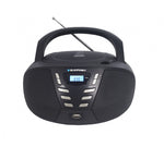 Boombox FM PLL CD/MP3/USB/AUX negru