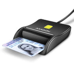 Cititor de carduri de identitate USB CRE-SM3N, cablu de 1,3 m