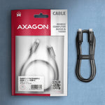 BUCM4X-CM10AB USB-C - Cablu USB-C, USB4 Gen 3x2 1m, PD 240W, 8K HD, ALU, Negru împletit