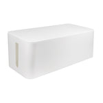 Organizator de cabluri cutie pentru cabluri, alb