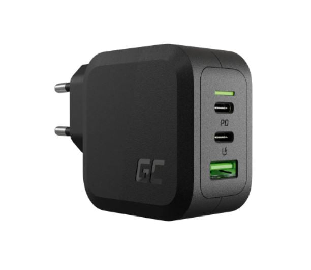 Încărcător de perete PowerGaN 65W PD 3.0 QC 3.0 2xUSB-C 1xUSB-A