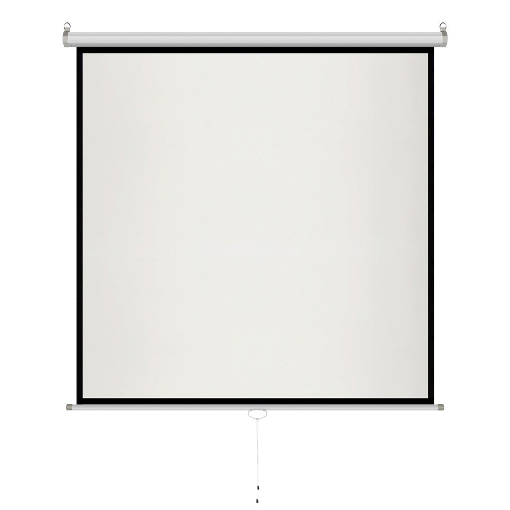 Ecran manual semiautomat 1:1 96" 244x244cm MS-96 1:1