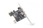 Hartă (Controle) Firewire (400) PCI Exp., 2xZew. 1xZew. (Mini) IEEE1394a 6pin+Mini, Profil redus, VT6308P