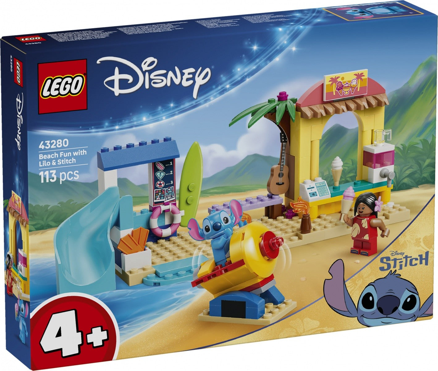 Disney 43280 Distracție pe plajă cu Lilo și Stitch