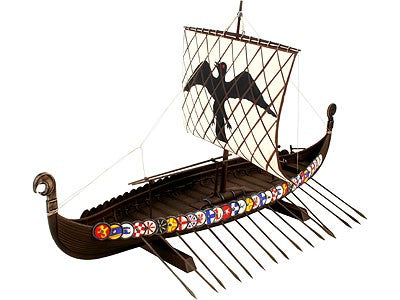 Model de plastic al navei vikinge