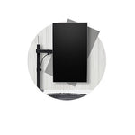 Braț lung SmartFit Ergo pentru un singur monitor
