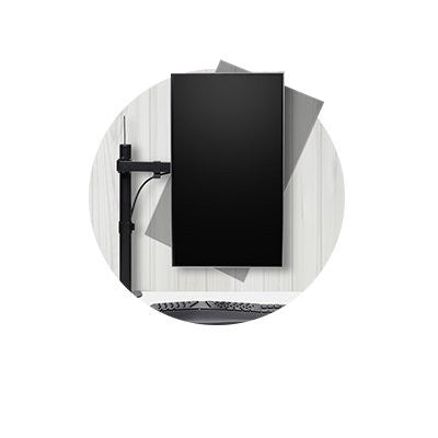 Braț lung SmartFit Ergo pentru un singur monitor