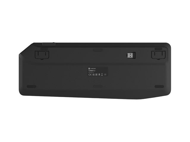 Tastatură wireless Turbot 2 subțire pentru Smart TV, BT+ 2.4 GHz