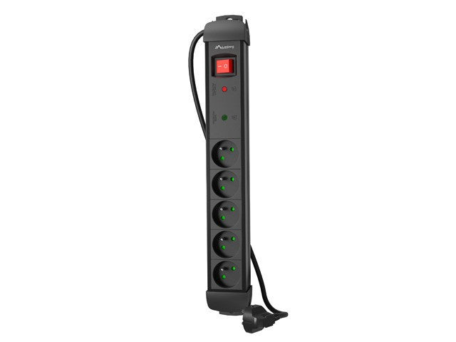 Prelungitor 1,5m 5x230V SP1-05E-0150-BK