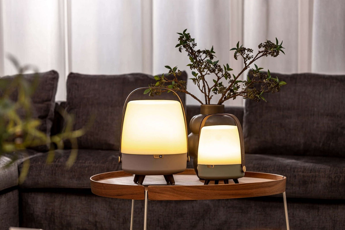 Lampă portabilă Lite-Up Play Mini cu difuzor, verde
