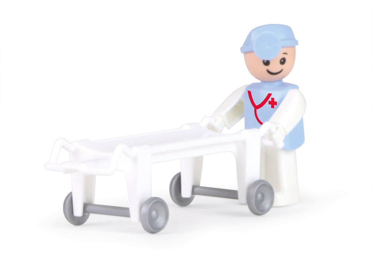 Ambulanță Truxx cu accesorii într-o cutie