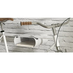 Suport de biciclete de perete cu raft, max. 25 kg, MC-466 Alb