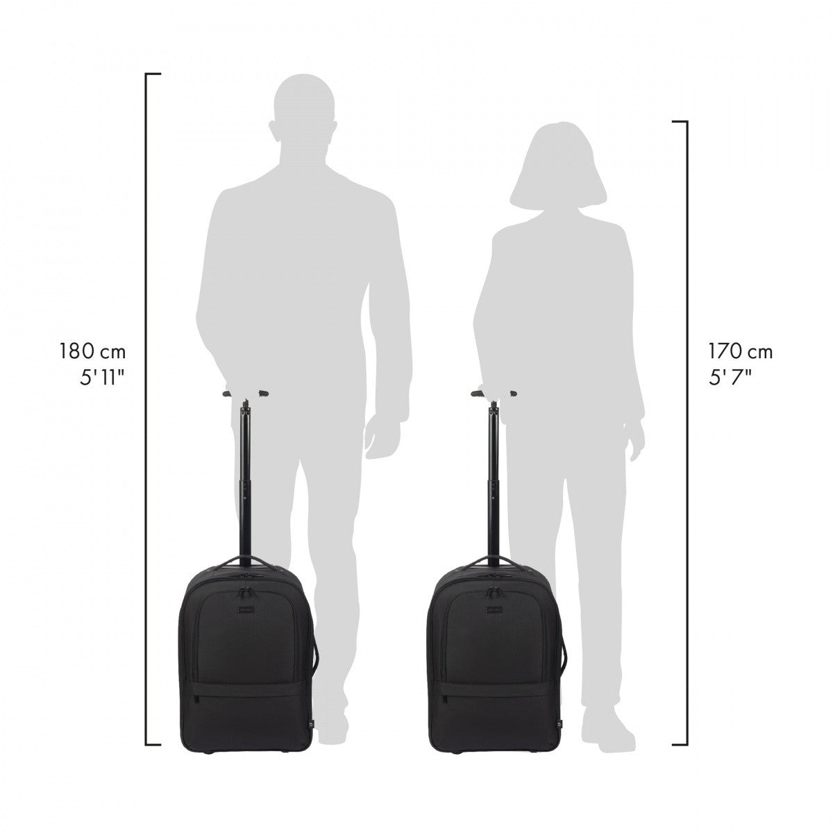 Rucsac Roller Eco CORE 14-16 inci negru