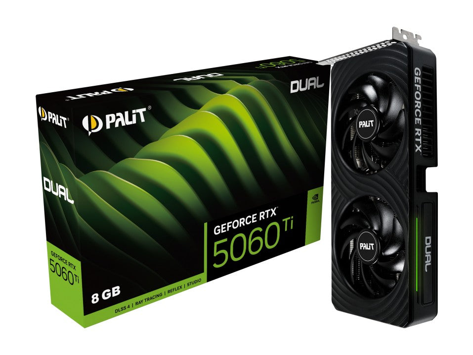 Placă grafică GeForce RTX 5060 TI DUAL 8GB GDDR7 128bit 3DP/HDMI