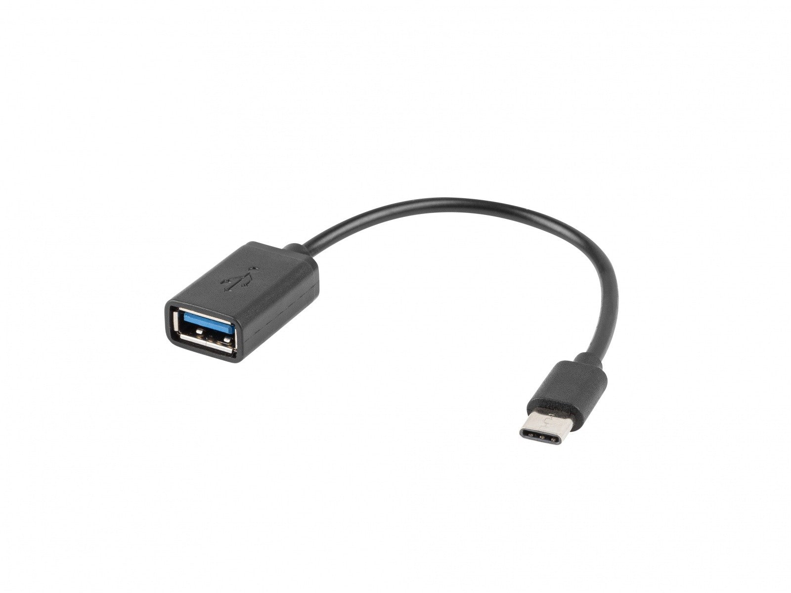 Adaptor USB C(M)-USB-A(F)2.0 0.15M OTG Negru