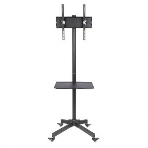 Masă/cărucior cu roți + suport TV 23-55" 25 kg S-09