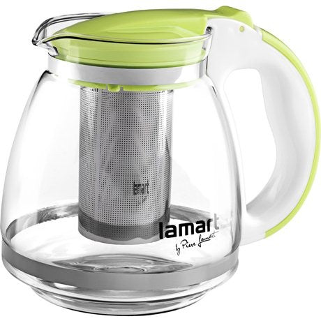 Cană cu infuzor LT7028 verde 1,5L