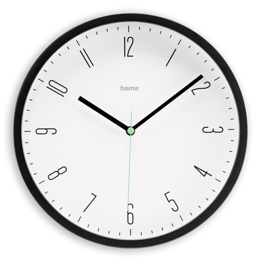 Ceas de perete Capri 25 cm negru