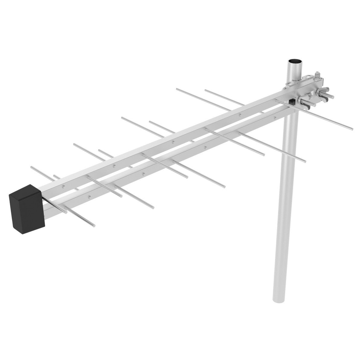 Antenă exterioară SDA 612 DVB-T2/T, câștig 10dB, rezistență 75OHm, 4G LTE