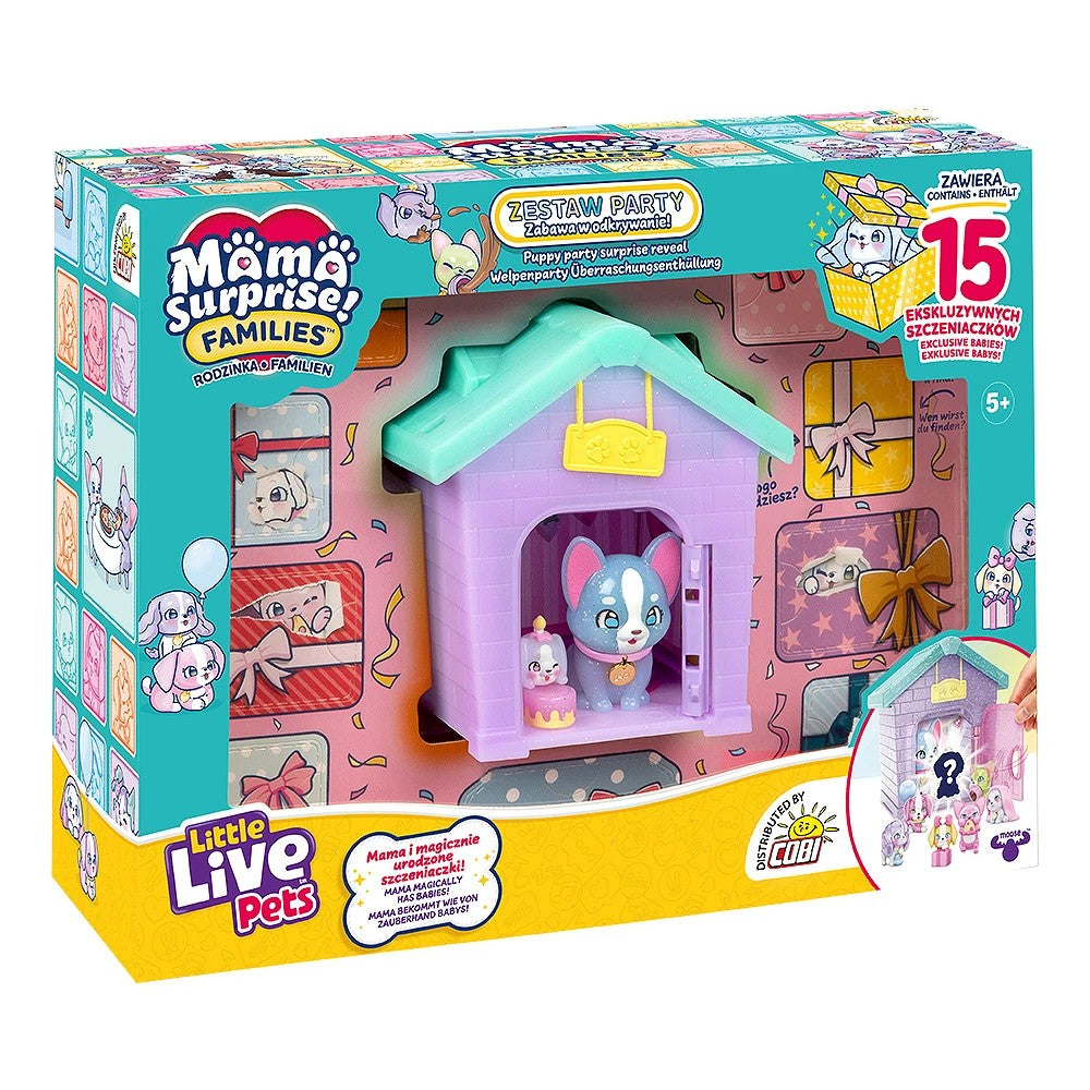 Little Live Pets - Set de figurine pentru familii Casa petrecerii mamei