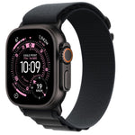 Ceas Ultra 3 GPS + Cellular, carcasă din titan negru de 49 mm, curea Alpine neagră - mărimea S