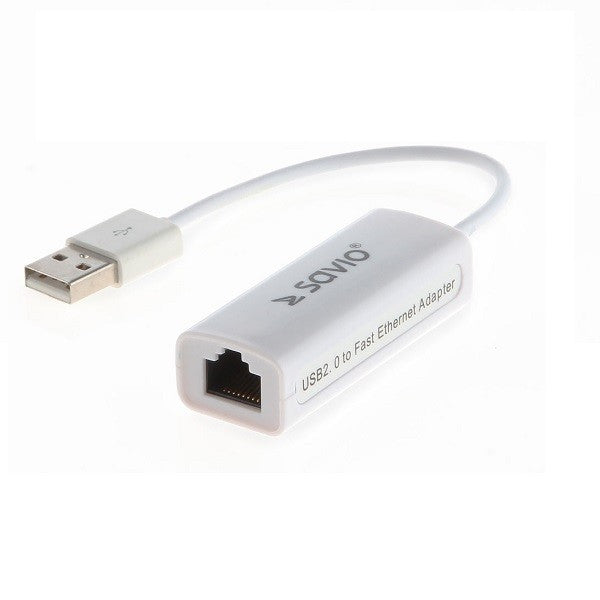 Adaptor USB LAN 2.0 - Fast Ethernet (RJ45), blister, CL-24