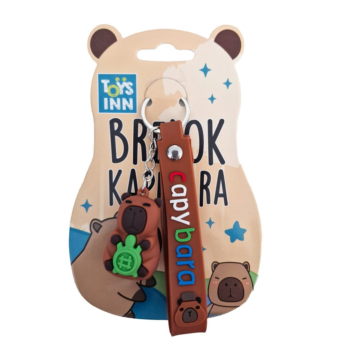 Brelocuri capibara mix Display 12 bucăți