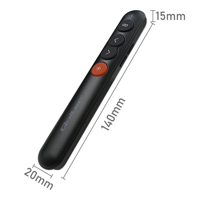Indicator/Prezentator laser 4-în-1/USB 3.0/2.4GHz/30m