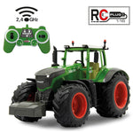 Set tractor Fendt 1050 RC 1:16 cu remorcă Jamara cu telecomandă